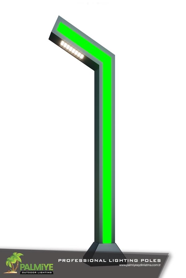 gövdesi ledli bollard - VİCTOR GREEN