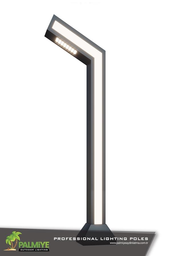 gövdesi ledli bollard